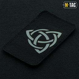 M-Tac нашивка Трикветр Laser Cut Black/Grey. Фото 2