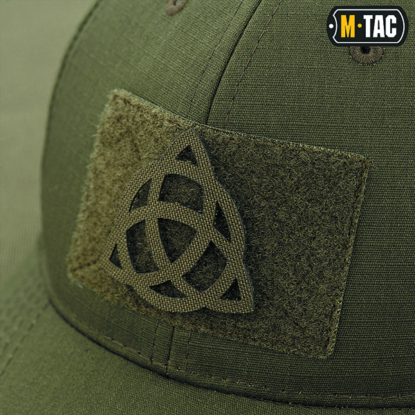 M-Tac нашивка Трикветр скрізна Laser Cut Ranger Green. Фото 2