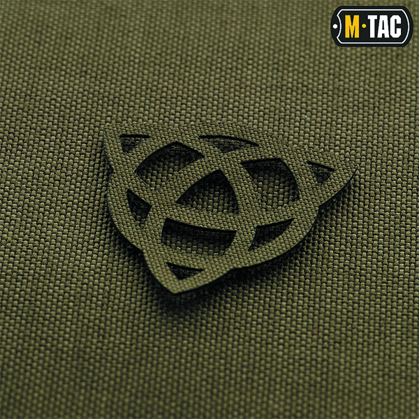 M-Tac нашивка Трикветр скрізна Laser Cut Ranger Green. Фото 3
