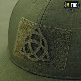 M-Tac нашивка Трикветр скрізна Laser Cut Ranger Green