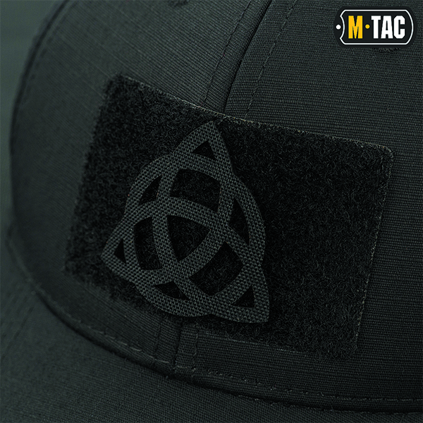 M-Tac нашивка Трикветр скрізна Laser Cut Black. Фото 3