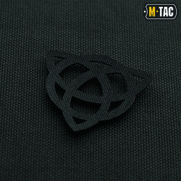 M-Tac нашивка Трикветр скрізна Laser Cut Black