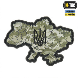 M-Tac нашивка Україна з тризубом ММ14