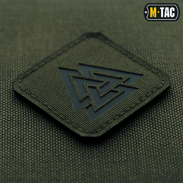 M-Tac нашивка Валькнут Laser Cut Ranger Green/Black. Фото 2
