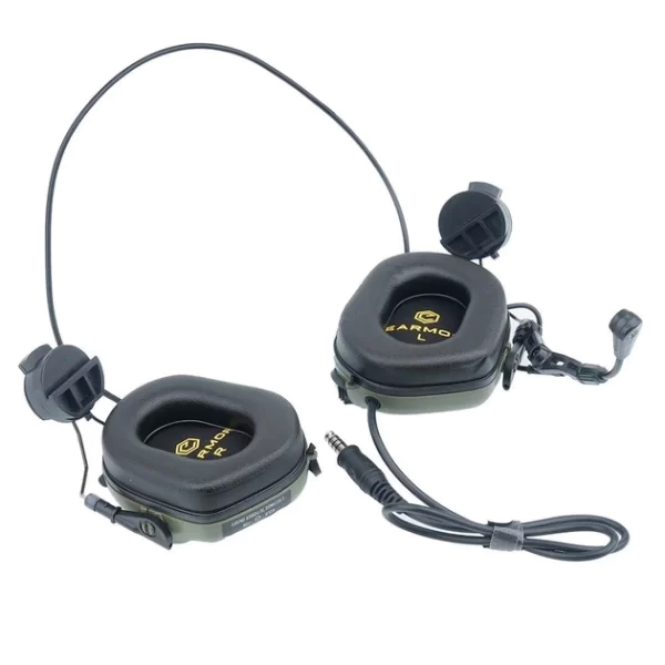 Навушники активні Earmor M32H Olive. Фото 2