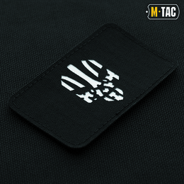 M-Tac нашивка Месник горизонтальна Laser Cut Black/GID