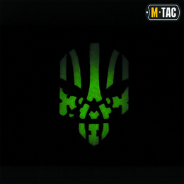 M-Tac нашивка Месник горизонтальна Laser Cut Black/GID. Фото 3
