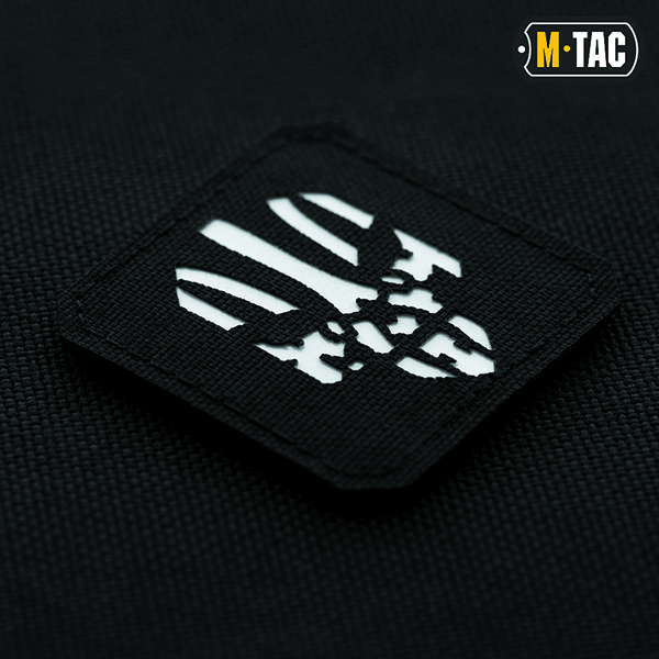 M-Tac нашивка Месник Laser Cut Black/GID. Фото 2