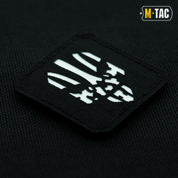 M-Tac нашивка Месник Laser Cut Black/GID