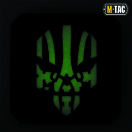 M-Tac нашивка Месник Laser Cut Black/GID. Фото 3