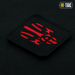 M-Tac нашивка Месник Laser Cut Black/Red