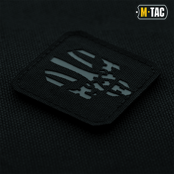 M-Tac нашивка Месник Laser Cut Black/Grey. Фото 2