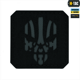 M-Tac нашивка Месник Laser Cut Black/Grey