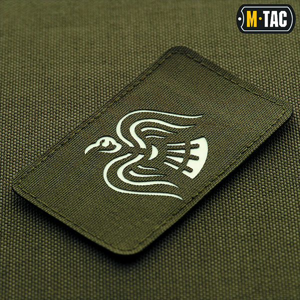 M-Tac нашивка Знам'я Ворона Laser Cut Ranger Green/GID. Фото 2