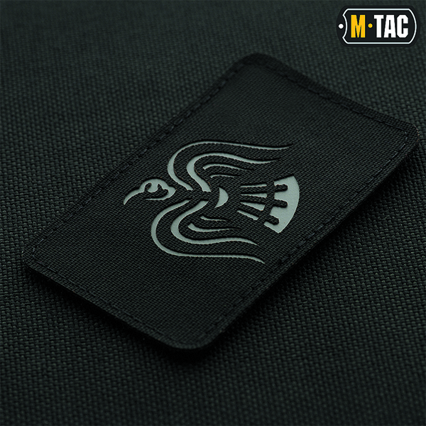 M-Tac нашивка Знам'я Ворона Laser Cut Black/Grey. Фото 2
