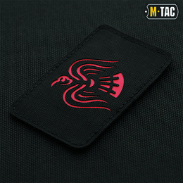 M-Tac нашивка Знам'я Ворона Laser Cut Black/Red