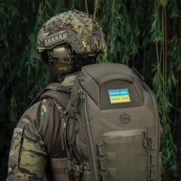 M-Tac нашивка Батько наш — Бандера, Україна — мати! PVC. Фото 3