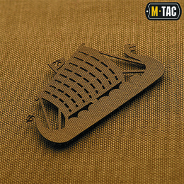 M-Tac нашивка Драккар скрізна Laser Cut Coyote. Фото 3