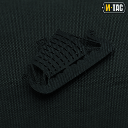 M-Tac нашивка Драккар скрізна Laser Cut Black