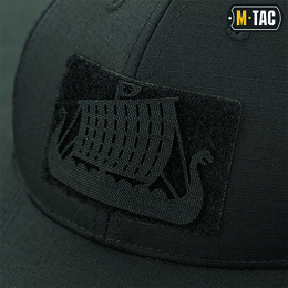 M-Tac нашивка Драккар скрізна Laser Cut Black. Фото 3