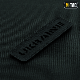 M-Tac нашивка Ukraine скрізна 25х80 Laser Cut Black