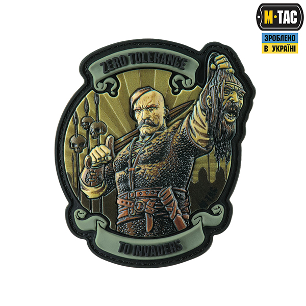 M-Tac нашивка Zero Tolerance PVC Olive