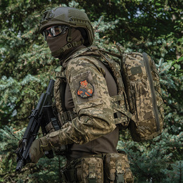 M-Tac нашивка Тигр загально-військовий PVC. Фото 4
