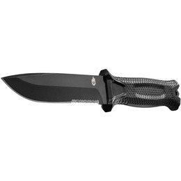Тактичний ніж Gerber Strongarm Fixed Serrated Black. Фото 2