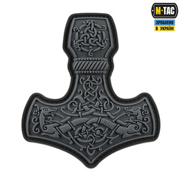 M-Tac нашивка Mjölnir Large PVC Grey