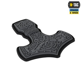  M-Tac нашивка Mjölnir Large PVC Grey