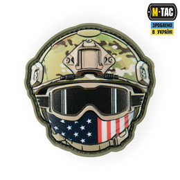 M-Tac нашивка Emoji USA man №1
