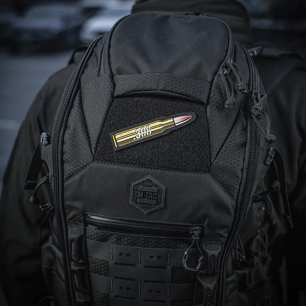 M-Tac нашивка .308 Ammo Black/GID. Фото 3