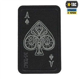M-Tac нашивка Ace of Spades (вишивка) Black