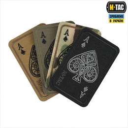 M-Tac нашивка Ace of Spades (вишивка) Black