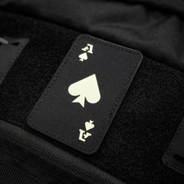 M-Tac нашивка Ace of Spades Laser Cut Black/GID. Фото 3