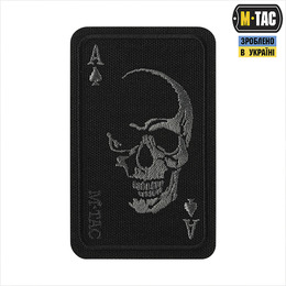 M-Tac нашивка Face of war (вишивка) Black