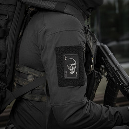 M-Tac нашивка Face of war (вишивка) Black