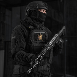 M-Tac нашивка Gladiator Helmet (вишивка) Black