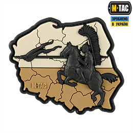 M-Tac нашивка Husaria 3D PVC Coyote. Фото 3