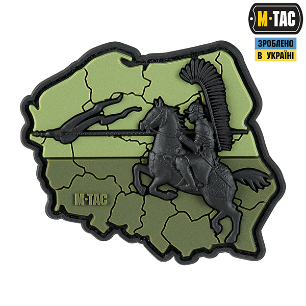 M-Tac нашивка Husaria 3D PVC Olive