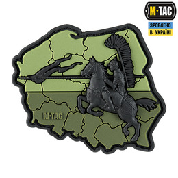 M-Tac нашивка Husaria 3D PVC Olive