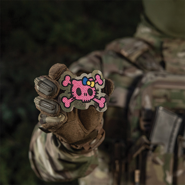 M-Tac нашивка KITTY (вишивка) Pink/Multicam. Фото 4