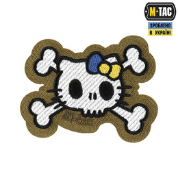 M-Tac нашивка KITTY (вишивка) White/Coyote