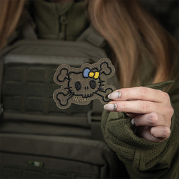 M-Tac нашивка KITTY контур (вишивка) Ranger Green. Фото 4