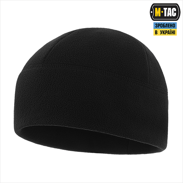M-Tac шапка Watch Cap Elite фліс (320г/м2) Black. Фото 4