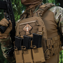 M-Tac нашивка MG Operator PVC Coyote. Фото 3
