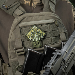 M-Tac нашивка MG Operator PVC друк Ranger Green. Фото 4