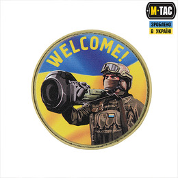 M-Tac нашивка NLAW says Welcome PVC