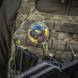 M-Tac нашивка NLAW says Welcome PVC