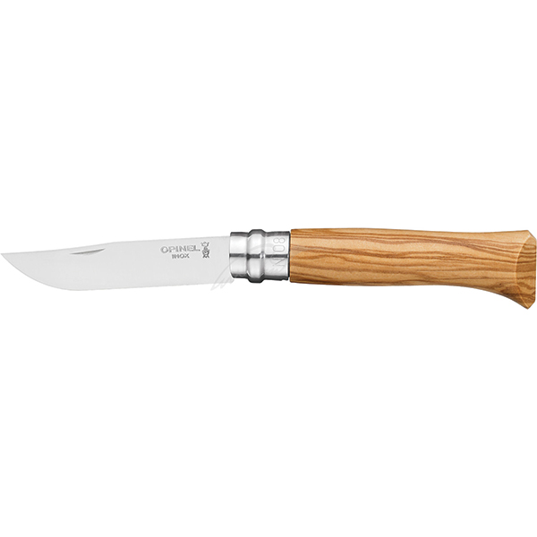 Ніж Opinel №8 Inox (руків'я - оливкове дерево). Фото 2
